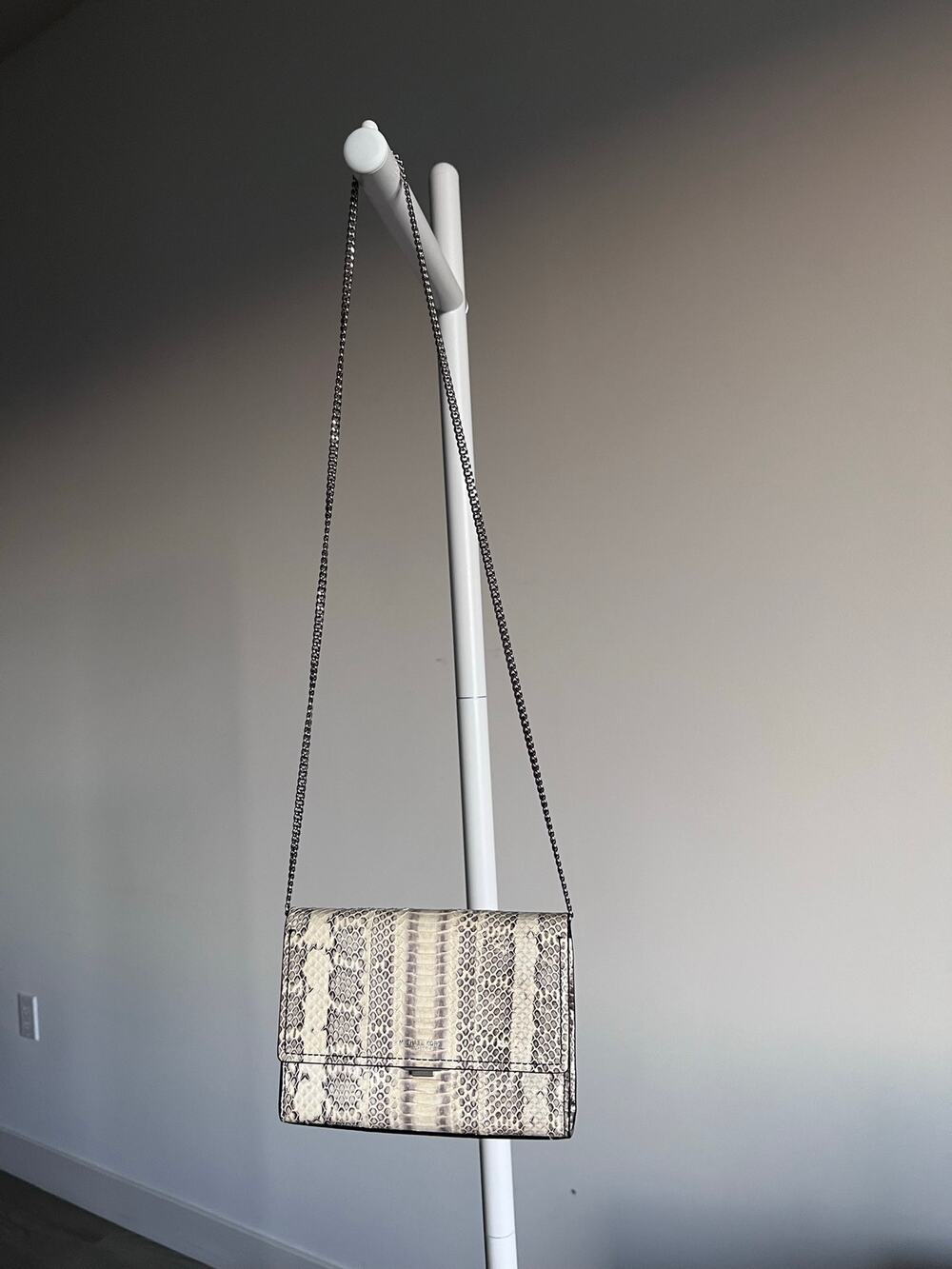 Genuine Python Snakeskin Crossbody Bag - Michael Kors Collection